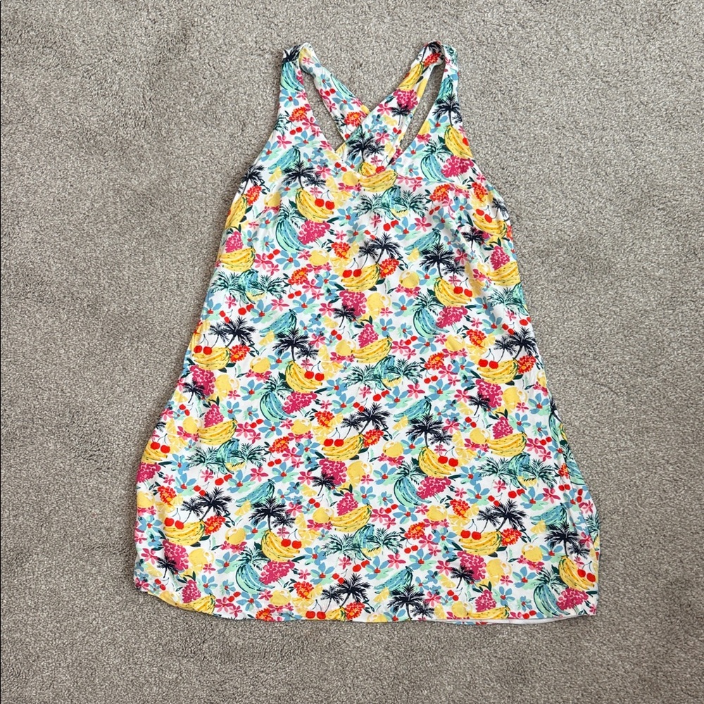 LOFT Beach Cross Back Dress